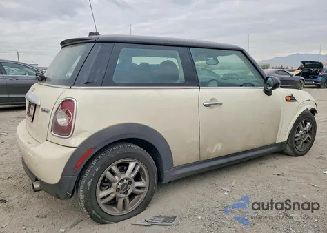 2012 Mini Cooper z USA, uszkodzony, nr VIN WMWSU3C58CT260684
